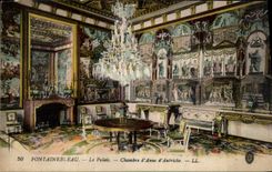 CPA Fontainebleau le Palais Chambre d'Anne d'Autriche 