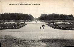 CPA Palais de Fontainebleau le Parterre 