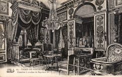 CPA Palais de Fontainebleau Chambre a coucher de Napoleon Ier 
