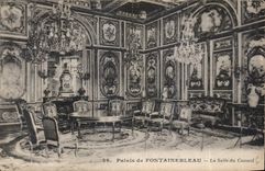 CPA Palais de Fontainebleau La Salle du Conseil 