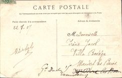 CPA Palais de Fontainebleau Le tir a l'Ar de l'Emperieur 