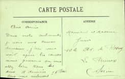 CPA Fontainebleau Le Palais Allee de Sully 