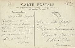 CPA Palais de Fontainebleau Vue prise du Parc 