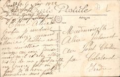 CPA Palais de Fontainebleau La Facade sur la Cour des Adieux 