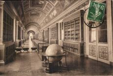 CPA Fontainebleau Le Palais La Bibliotheque 