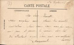 CPA Fontainebleau Le Chateau La Cour des Adieux 