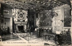 CPA Palais de Fontainebleau Salon Francois 1er