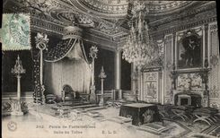 CPA Palais de Fontainebleau Salle du Trone 