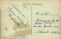 CPA Palais de Fontainebleau Facade sur la Cour des Adieux 