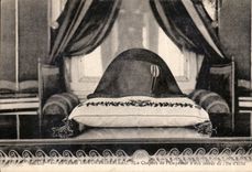 CPA Palais de Fontainebleau Le Chapeau de L'Empereur a son retour de L'Ile d'Elbe Napoleon 1er