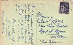 CPA Palais de Fontainebleau Le Chapeau de L'Empereur a son retour de L'Ile d'Elbe Napoleon 1er