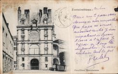 CPA Fontainebleau Pavillon Maintenon 