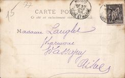 CPA Fontainebleau Pavillon Maintenon 