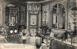 CPA Palais de Fontainebleau Boudoir de Marie Antoinette 