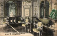 CPA Palais de Fontainebleau Boudoir de Marie Antoinette 
