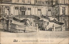 CPA Palais de Fontainebleau l'Escalier du Fer a Cheval 