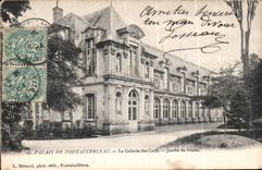 CPA Palais de Fontainebleau La Galerie des Cerfs Jardin de Diane 