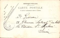 CPA Palais de Fontainebleau La Galerie des Cerfs Jardin de Diane 