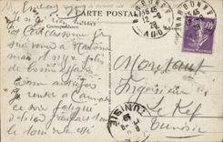 CPA Cite de Carcassonne Vue generale du Nord Ouest 