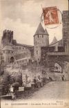 CPA Carcassonne les avants Portes de l'Aude 