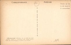 CPA Carcassonne vue de la Cite le jour de l'Embrassement 