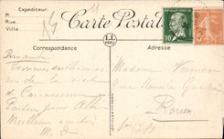 CPA Carcassonne Cite les Hautes Lices 