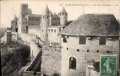 CPA Carcassonne Cite La Tour Visigothe 