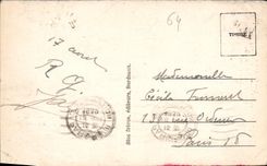 CPA Les Pyrenees Environs de Cauterets le Gouffre du Pont d'Espagne 