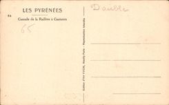 CPA Les Pyrenees Cascade de la Raillere a Cauterets 