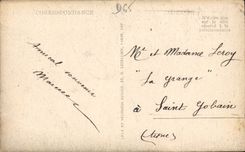 CPA Chemin du Cirque de Troumouse 