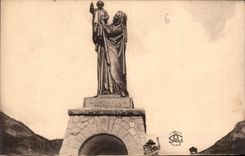 CPA Gavarnie Hautes Pyrenees la Vierge des Neiges 