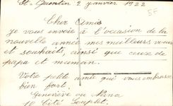 CPA Bonne annee Enfant