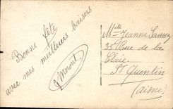 CPA Bons baisers Enfant