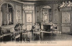 CPA Palais de Fontainebleau Boudoir de Marie Antoinette 