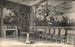 CPA Palais de Fontainebleau Antichambre des appartements du Pape 