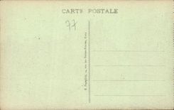 CPA Palais de Fontainebleau La Cour Ovale et le Baptistere 