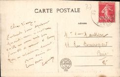 CPA Palais de Fontainebleau la Grille d'Honneur et la Cour des Adieux 