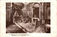CPA Palais de Fontainebleau Chambre de Napoleon Ier 