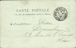 CPA Fontainebleau le Palais la Bibliotheque 