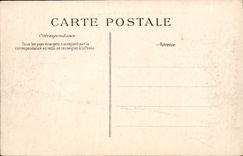 CPA Palais de Fontainebleau vue du parterre et du canal 