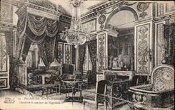 CPA Palais de Fontainebleau Chambre a coucher de Napoleon Ier 