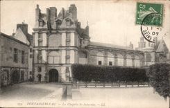 CPA Fontainebleau la Chapelle St Saturnin 