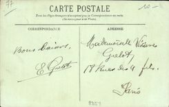 CPA Fontainebleau la Chapelle St Saturnin 