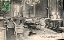 CPA Palais de Fontainebleau Cabinet de l'Abdication 