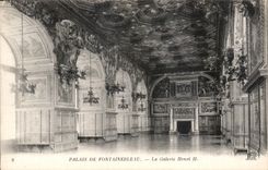 CPA Palais de Fontainebleau La Galerie Henri II 