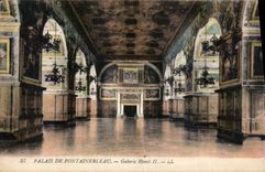 CPA Palais de Fontainebleau Galerie Henri II 