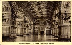 CPA Fontainebleau Le Palais la Galerie Henri II 