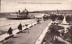 CPA Nice Palais de la Jetee et Promenade des Anglais 