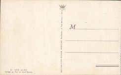 CPA Nice A M Entree du Port et Mont Boron 