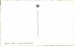 CPA Nice le Quai des Etats Unis 